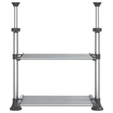 Vidaxl Køkkenet 50x25x (50-70) cm aluminium