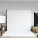 Vidaxl baggrundsstandard 254x243 cm stål sort