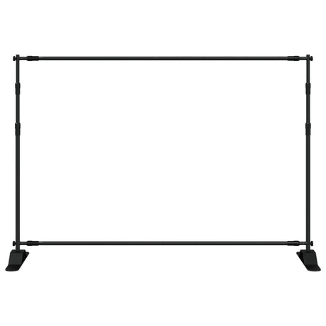 Vidaxl baggrundsstandard 305x243 cm stål sort