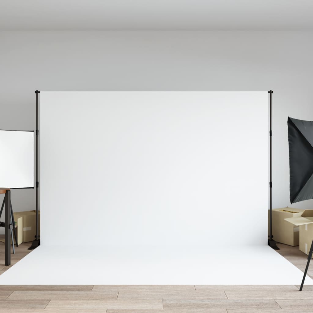 Vidaxl baggrundsstandard 305x243 cm stål sort