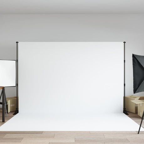 Vidaxl baggrundsstandard 305x243 cm stål sort