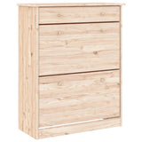 VIDAXX SHOE CABINET ALTA 77X35X96 CM SOLID PINE WOOD