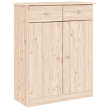 VIDAXX SHOE CABINET ALTA 77X35X96 CM SOLID PINE WOOD