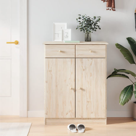 VIDAXX SHOE CABINET ALTA 77X35X96 CM SOLID PINE WOOD