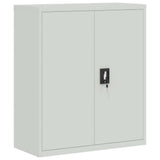 Vidaxl archiefkast 90x40x105 cm staal lichtgrijs
