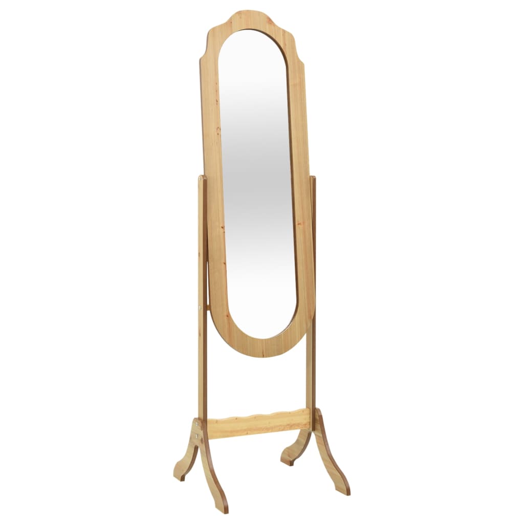 Vidaxx Mirror Freestanding 45,5x47,5x160 cm færdig træ