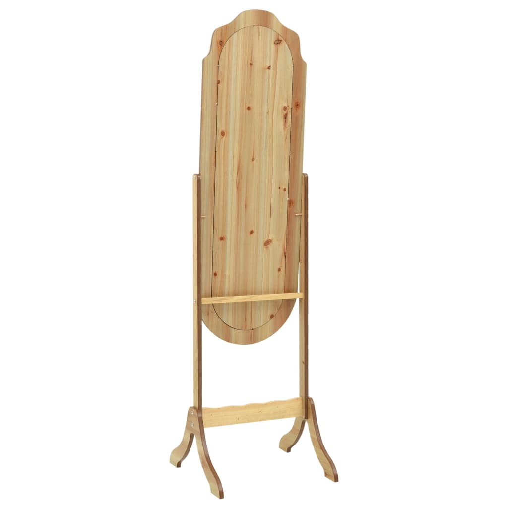 Vidaxx Mirror Freestanding 45,5x47,5x160 cm færdig træ