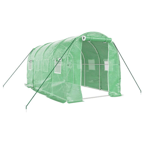 Vidaxxl havedrivhus med stålramme 8 m² 4x2x2 m