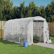 Vidaxl Garden drivhus med stålramme 8 m² 4x2x2 m