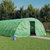 Vidaxl Garden drivhus med stålramme 50 m² 10x5x2,3 m grøn