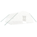 Vidaxl Garden Greenhouse med stålramme 36 m² 6x6x2,85 m hvid