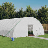 Vidaxl Garden Greenhouse med stålramme 96 m² 16x6x2,85 m hvid