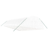 Vidaxl Garden drivhus med stålramme 108 m² 18x6x2,85 m hvid