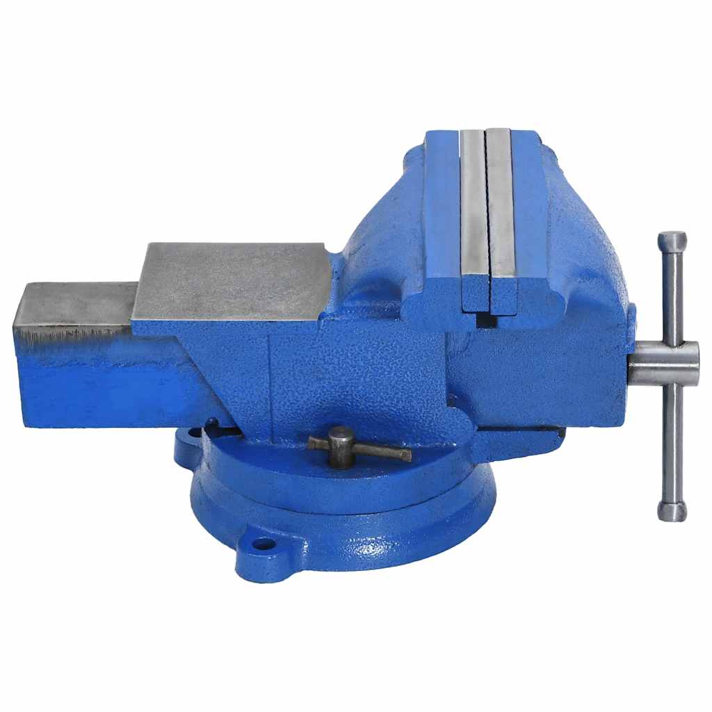 Vidaxl vice 150 mm støbejern blå