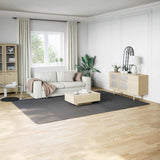 Vidaxl vloerkleed shaggy antracietkleurig 240x340 cm polyester