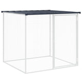 Vidaxx Choldkoloop med tag 103x98x90 cm galvaniseret stål antracit