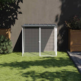 Vidaxx Choldkoloop med tag 103x98x90 cm galvaniseret stål antracit