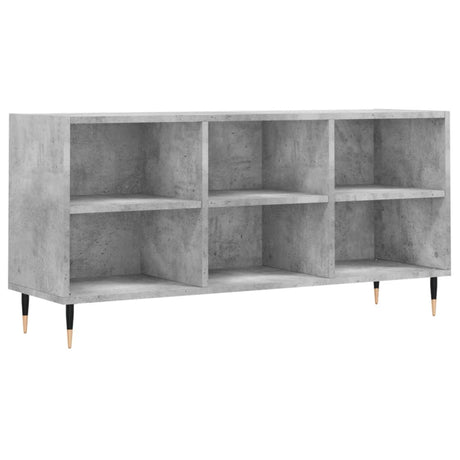 Vidaxl tv-meubel 103,5x30x50 cm bewerkt hout betongrijs