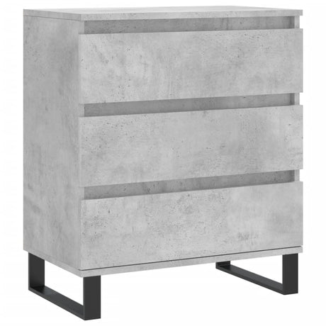 Vidaxl dressoir 60x35x70 cm bewerkt hout betongrijs