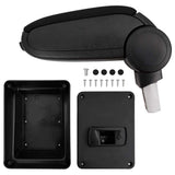 Vidaxx Armrest 17x40x (31-49) cm ABS Sort