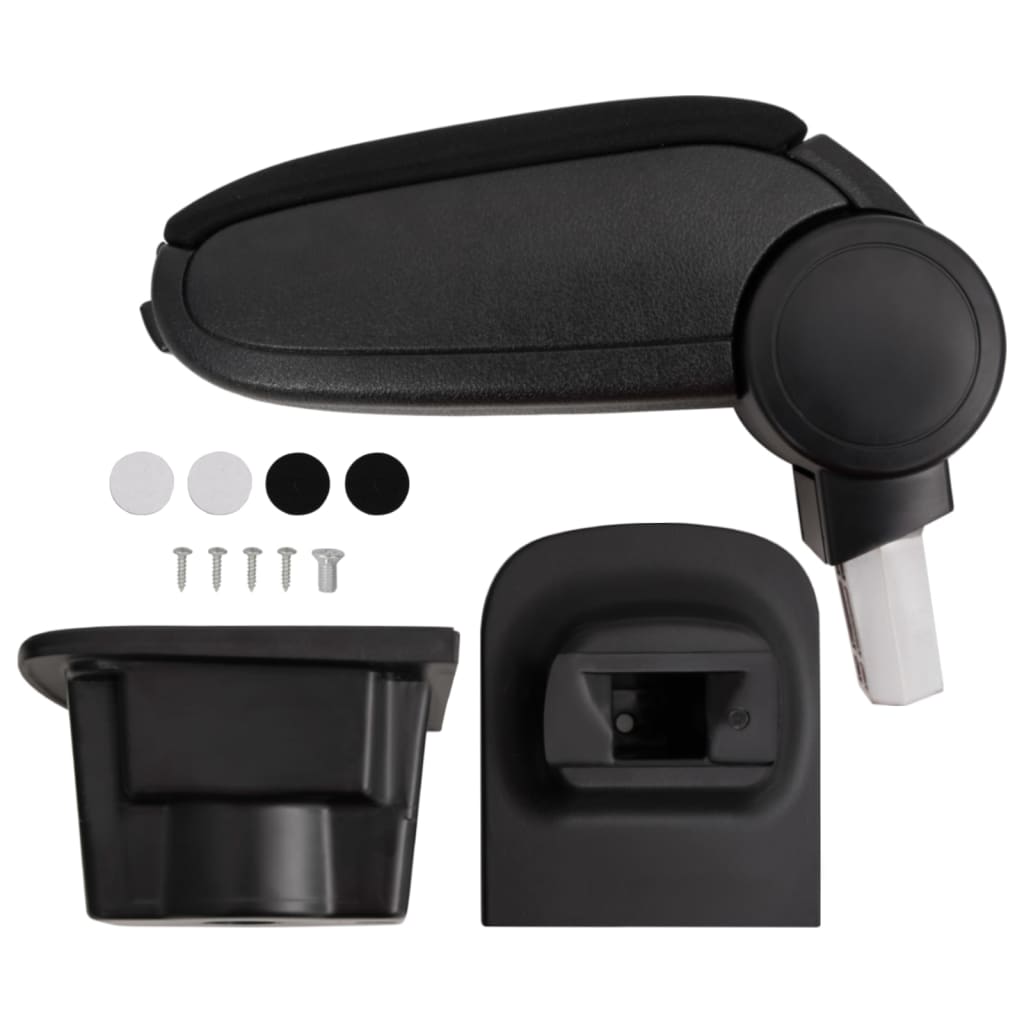 Vidaxx Armrest 16x35x (30-49) cm ABS Sort