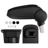Vidaxx Armrest 16x35x (30-49) cm ABS Sort