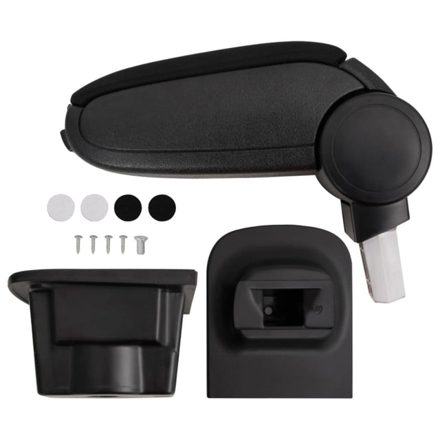 Vidaxx Armrest 16x35x (30-49) cm ABS Sort