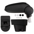VIDAXX ARMREST 12X36X (33,5-48) CM ABS Sort