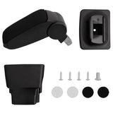 VIDAXX ARMREST 16X32X (35-50,5) cm ABS Sort