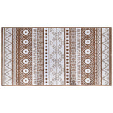 Vidaxx Reversible Outdoor Rug 80x150 cm brun og hvid