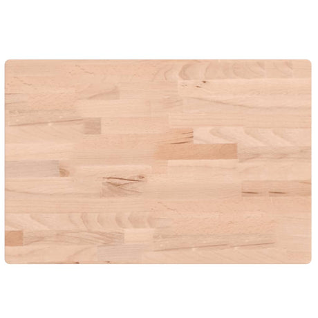 Vidaxl tafelblad rechthoekig 60x40x4 cm massief beukenhout