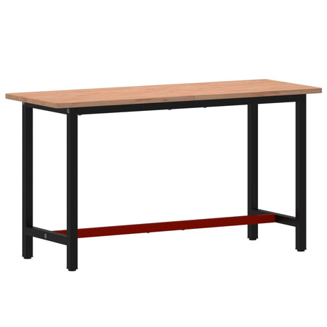 Vidaxx arbejdsbord 150x55x81,5 cm massiv bøgetræ og metal