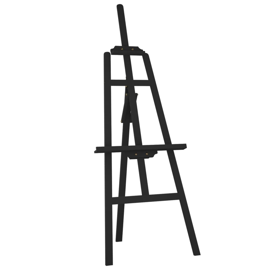 Vidaxx staffeli 53,5x95x127 cm massiv fyrretræ sort