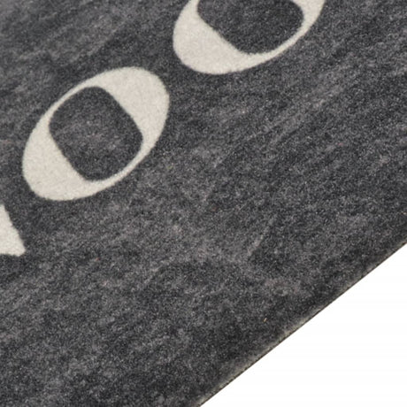 Vidaxx Kitchen Mat Washable Cooking Print 45x150 cm Velvet Black