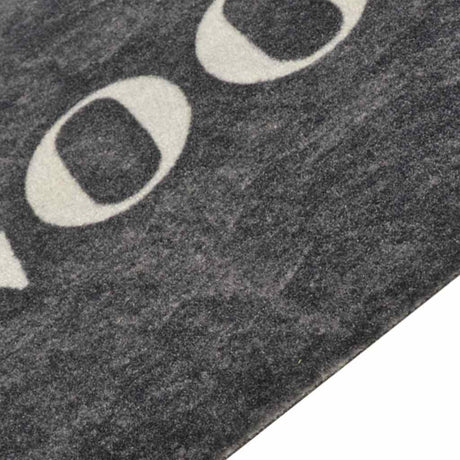 Vidaxx Kitchen Mat vaskbar madlavning Print 60x180 cm Velvet Black