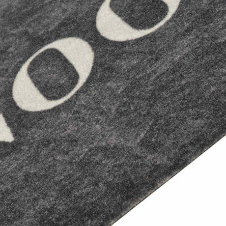 Vidaxx Kitchen Mat vaskbar madlavning Print 60x300 cm Velvet Black