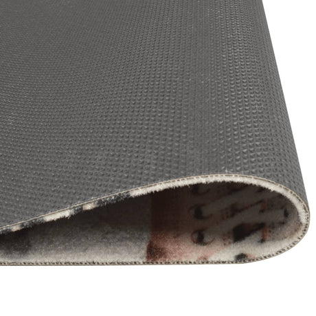 Vidaxx Kitchen Mat Washable Shoezone Print 60x180 cm Velvet
