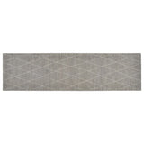 Vidaxx Kitchen Mat vaskbar kontrolleret 45x150 cm fløjl