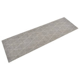 Vidaxx Kitchen Mat vaskbar kontrolleret 60x180 cm fløjl