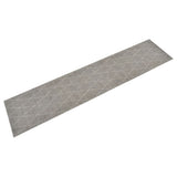Vidaxx Kitchen Mat vaskbar kontrolleret 60x300 cm fløjl