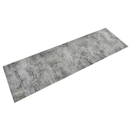 Vidaxx Kitchen Mat vaskbar betonprint 60x180 cm fløjl
