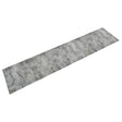 Vidaxx Kitchen Mat vaskbar betonprint 60x300 cm fløjl