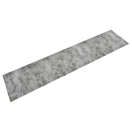 Vidaxx Kitchen Mat vaskbar betonprint 60x300 cm fløjl