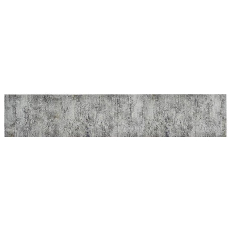 Vidaxx Kitchen Mat vaskbar betonprint 60x300 cm fløjl