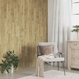 Vidaxl Wall Panels Wood Look 4,12 m² PVC Brown