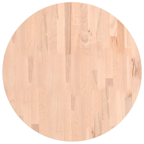 Vidaxl tafelblad rond ø60x1,5 cm massief beukenhout