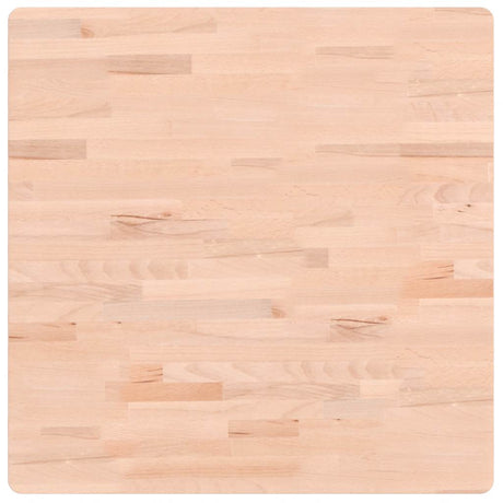 Vidaxl tafelblad vierkant 70x70x1,5 cm massief beukenhout