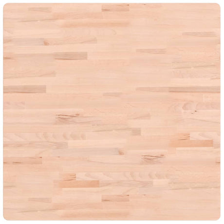 Vidaxl tafelblad vierkant 80x80x1,5 cm massief beukenhout