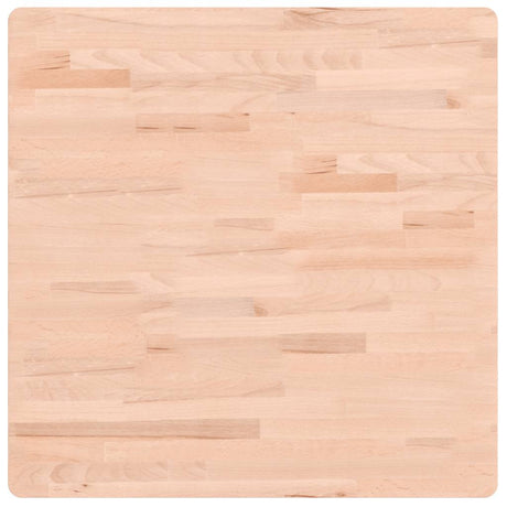 Vidaxl tafelblad vierkant 70x70x2,5 cm massief beukenhout