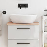 Vidaxx Washbasin Top 60x40x2,5 cm fast bøg træ